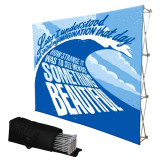 Pop Up Display Stand Popular Portable Floor Tension Fabric Pop Up Display Stand Retractable Banners For Show