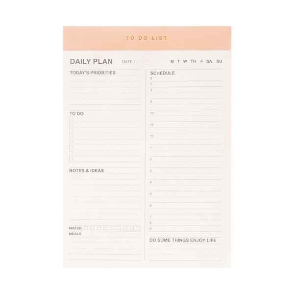 2021 magnetic memo pad tearable notepads student daily plan notebook A5