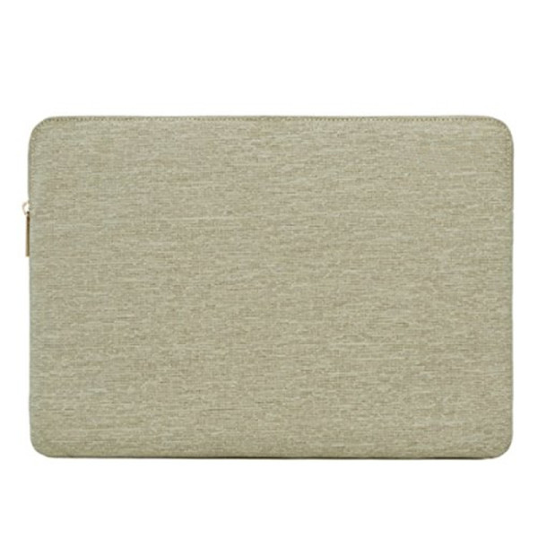 Slim Sleeve 15  Durable 300D  weave eco-dyed poly Plush faux-fur lining Laptop Sleeve Bags For 15  Retina MacBook Pro