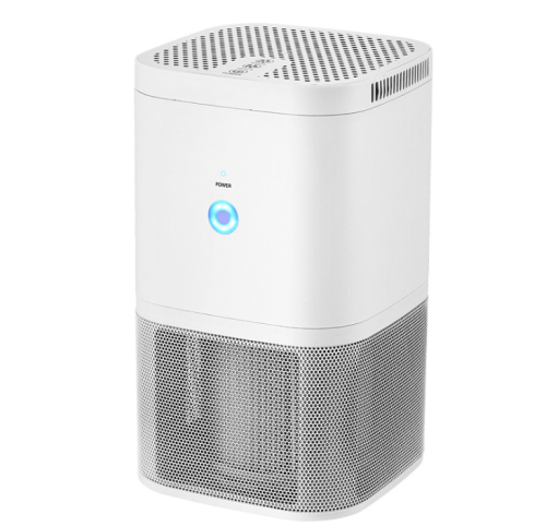 Powered negative ion generator air purifier for home