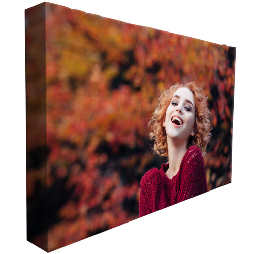 3x3 aluminum frame tension fabric backlit display pop up wall