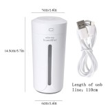 230ml Car Humidifier USB Aroma Diffuser with 7 Color Changing LED Lights for Office Home Ultrasonic Air Humidifier
