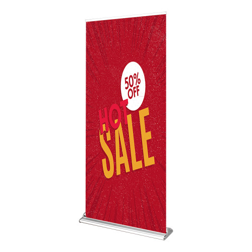 wholesale banner outdoor pull out promotional retractable pop roll up display