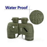Large Object Lens BAK4 Military Rangefinder Binoculars 10x50 for Long Distance