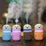 New Design Product Cute Lovely Puppy Dog Shape Mini Air Humidifier for Car Office Bed Room