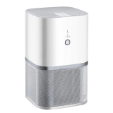 Powered negative ion generator air purifier for home