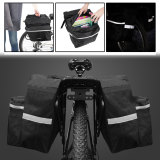 Customized High Quality Waterproof PVC Polyester Bike Bicycle Carrying Pannier Bag For Rear Rack