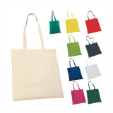 Reusable women grocery shopping foldable canvas cotton fabric eco friendly tote bag