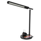 High quality night table lamp with 4 modes light for children study lamp with wireless charger