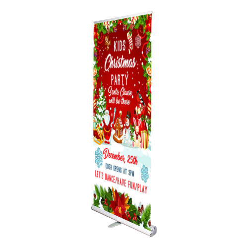 high quality china printed tension banner exhibition stand teardrop roll up display