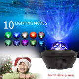 New star light projector rotating 360 degrees remote control night light led baby nigh light kids projector