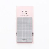 Portable study and office schedule planning memo pad, stickers tearable or sticky memo pad
