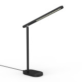 Modern led desk lamp with wireless charger for QI Cellphone