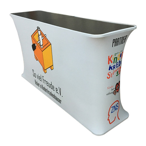 top selling mobile pop lamp up display shop design promotional counter