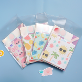 reative cartoon fruit sticky memo  pad for students with sticky stickers double adhesive sticky  30 sheet