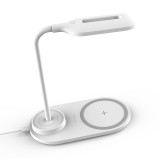 New lamp with wireless charger mobile phone smart fast charger with phone holder adjustable brightness