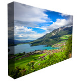 10ft Magnetic Floating tension fabric pop up display