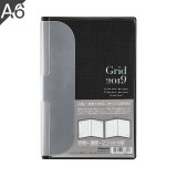 A5 Custom Printing PVC Cover Grid Notebook Journal