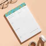 2021 magnetic memo pad tearable notepads student daily plan notebook A5