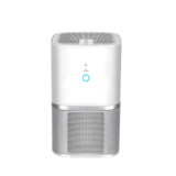Powered negative ion generator air purifier for home
