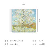 Literature and Art Retro Scenery Monet Van Gogh's Famous Paintings Memo Pad Non-sticky Message Memo DIY Material Paper