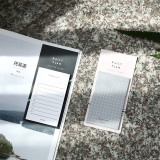 Portable study and office schedule planning memo pad, stickers tearable or sticky memo pad