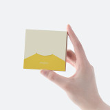 2021 New creative natural series stereoscopic sticky notes pad office school self-adhesive desk memo pad stationery
