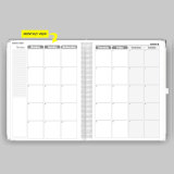 Wholesale 2019 A5 Spiral Paper Cover Teacher Planner