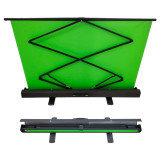 Folding green back screen studio photography backdrop collapsible pull up stand