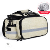 Customized High Quality Waterproof PVC Polyester Bike Bicycle Carrying Pannier Bag For Rear Rack