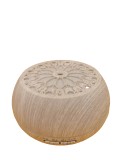 Wood 2021 latest Grain Hallow Out Design with Blue tooth Speaker Music Player Essential Oil Aroma Diffuser Timer Aromatherapy