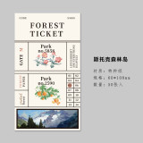 Creative hand-book notes for students small notes can be attached to plant train journey  memo pad