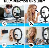 Led Photograhic Lighting 10 inches White Fill Shadow Ring Live broadcasting Light