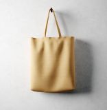 Cute Printed Canvas Custom Tote Handbags Ladies Cotton Shopping Bags With Logo