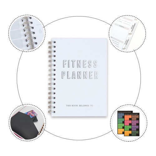 Weekly Design A5 Custom Fitness Planner Journal