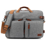 Factory Direct Sale Multifunctional Convertible Briefcase Messenger Shoulder Laptop Backpack for Business Travel for Unisex