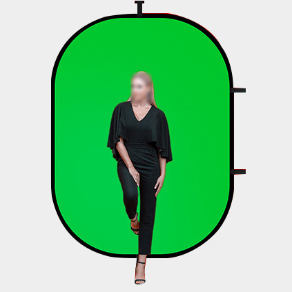 High Quality 100x150cm  Photography Reflector Portable Backdrop Green Screen Background  For YouTube Video Studio
