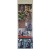 Custom indoor hanging fabric scroll banner