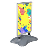 A1 Double Sided Poster Stand Display Water Base Pavement Signs Poster Frame For Outdoor Display