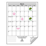 OEM 2021 A4 Custom Printing Budget Planner Organizer with Stickers