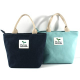 Kid like cartoon tote cotton beach bag