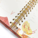 custom logo kids journal printed hardcover spiral journal baby journal