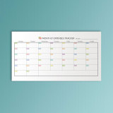 Custom Loose Leaf Pu Leather Personalized Monthly Budget Binder Planner with Tab Pages