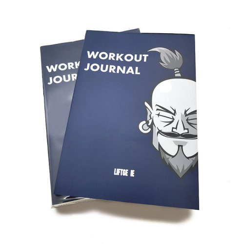 Personalised Stationary Custom Workout Fitness Journal Planner