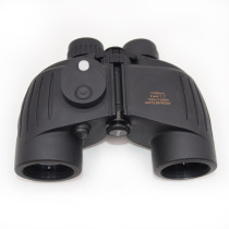 Factory Price Binoculars 12x50 Range Finder Reticle Telescope with Compass and LED