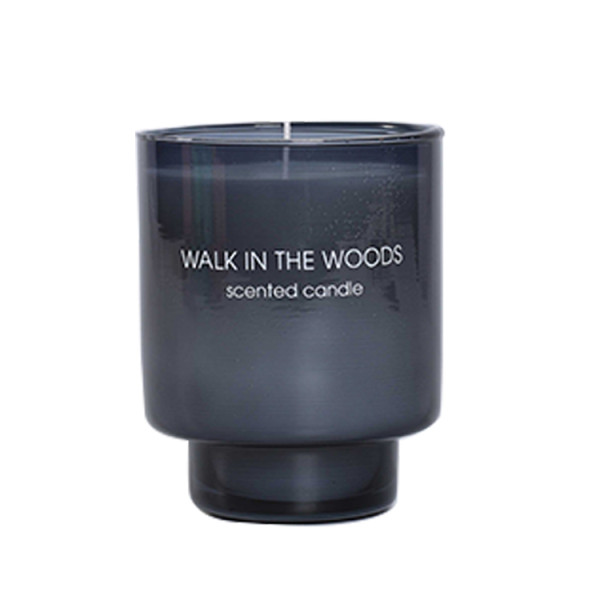Luxury Morden Candle Jars Glass with Box Packaging wholesale glass jar logo scented candle