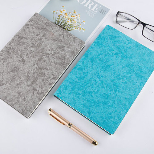 2022 A5 Custom Printing Design PU Leather Hardcover Agendas Notebooks