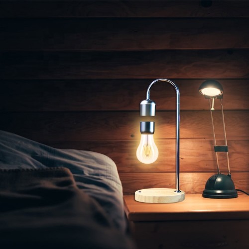 Creative Magnetic Suspension LED Bulb Table Light Maglev Wireless Reading Floating Table Lamp