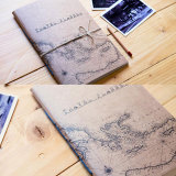 Vintage Notebook Travel Diary Journal Planner