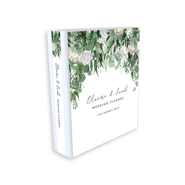 Personalised A4 Customized Loose-Leaf Binder Wedding Planner Organizer
